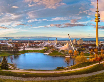 Parc d'Allemagne Allemagne Olympic Parc Promenade