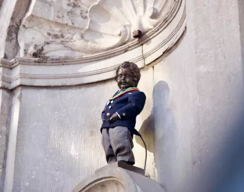 Bruxelles Belgique Statut Mannequin de Pis