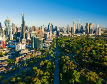 Melbourne ville verte